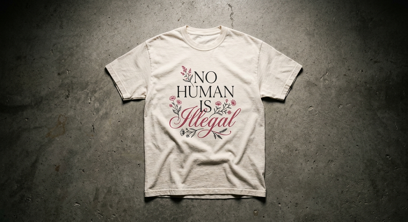 No Human Tee